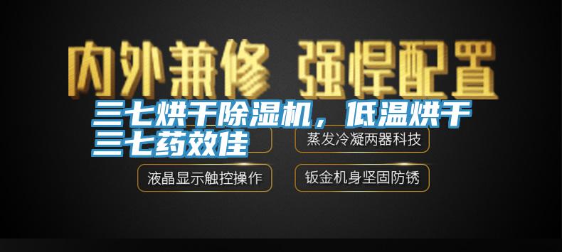 三七烘干除濕機(jī)，低溫烘干三七藥效佳