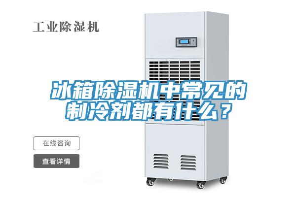 冰箱除濕機(jī)中常見的制冷劑都有什么？