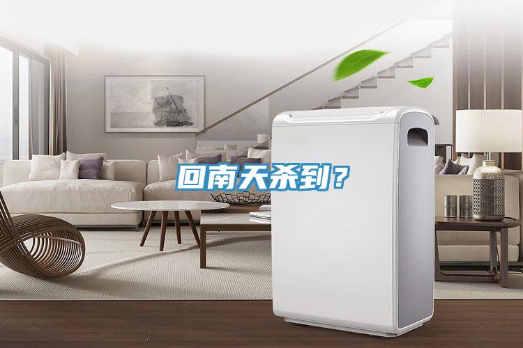 回南天殺到？