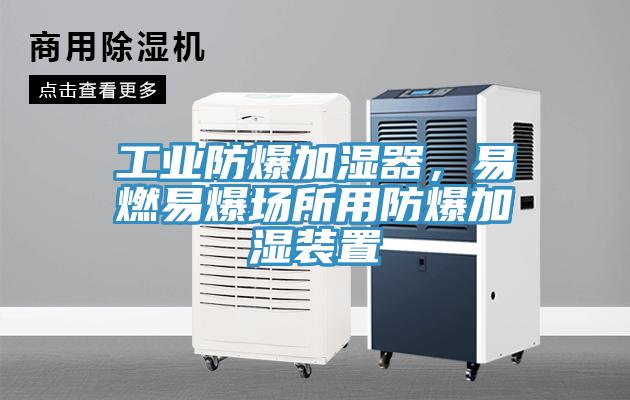 工業(yè)防爆加濕器，易燃易爆場所用防爆加濕裝置