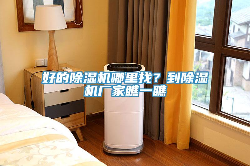 好的除濕機哪里找？到除濕機廠家瞧一瞧