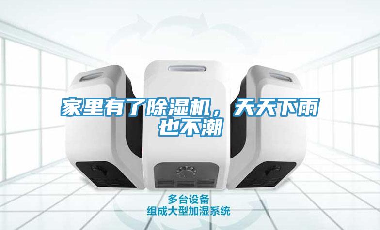 家里有了除濕機，天天下雨也不潮