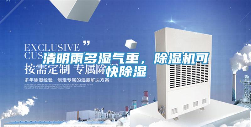 清明雨多濕氣重，除濕機(jī)可快除濕