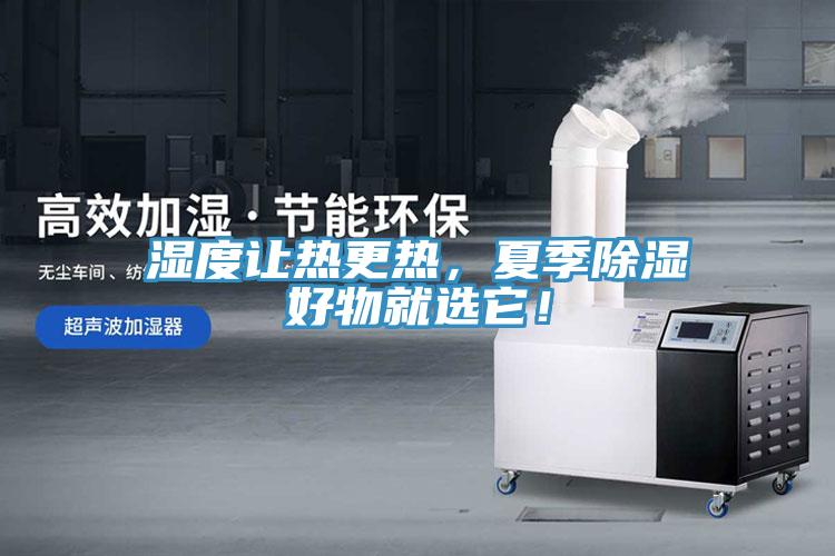濕度讓熱更熱，夏季除濕好物就選它！