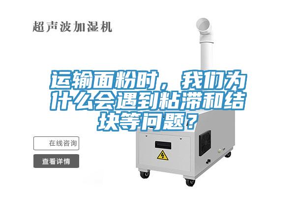 運(yùn)輸面粉時(shí)，我們?yōu)槭裁磿?huì)遇到粘滯和結(jié)塊等問題？