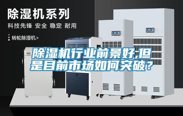 除濕機(jī)行業(yè)前景好,但是目前市場(chǎng)如何突破？