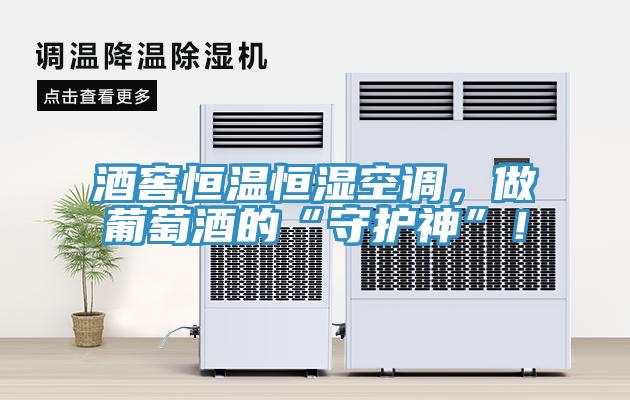 酒窖恒溫恒濕空調(diào)，做葡萄酒的“守護(hù)神”！
