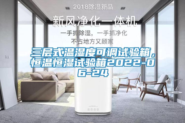 三層式溫濕度可調(diào)試驗箱，恒溫恒濕試驗箱2022-06-24