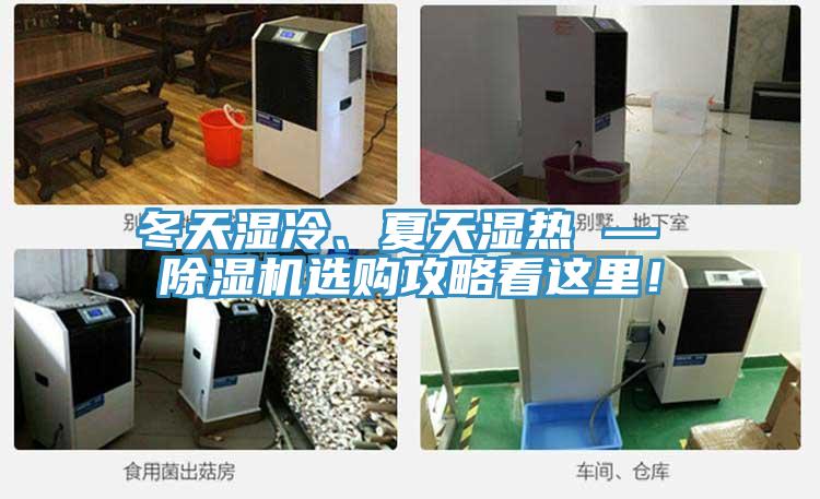 冬天濕冷、夏天濕熱 — 除濕機(jī)選購攻略看這里！