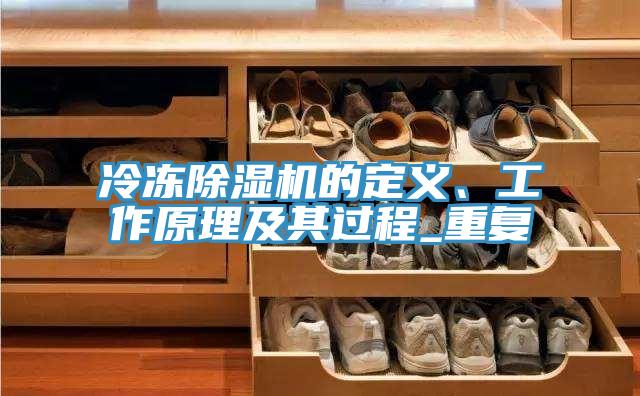 冷凍除濕機的定義、工作原理及其過程_重復