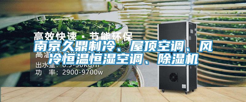 南京久鼎制冷、屋頂空調(diào)、風(fēng)冷恒溫恒濕空調(diào)、除濕機(jī)