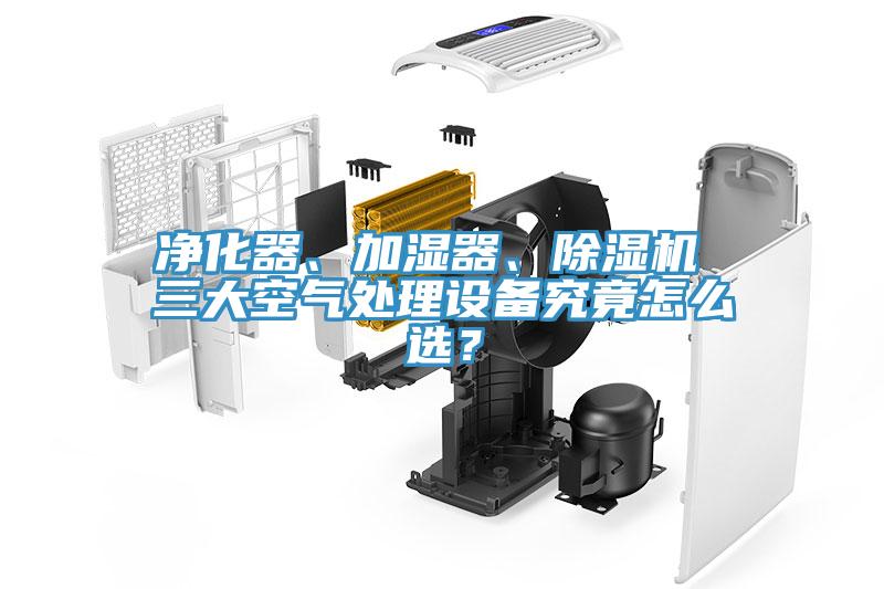 凈化器、加濕器、除濕機(jī) 三大空氣處理設(shè)備究竟怎么選？