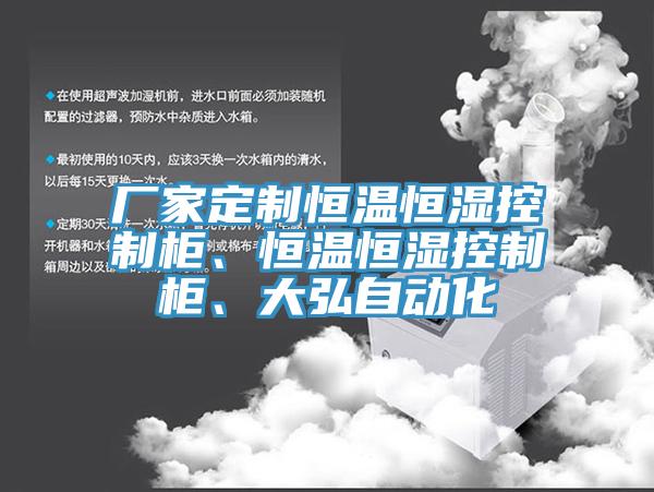廠家定制恒溫恒濕控制柜、恒溫恒濕控制柜、大弘自動化