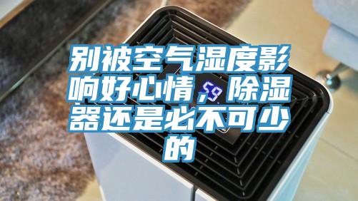 別被空氣濕度影響好心情，除濕器還是必不可少的