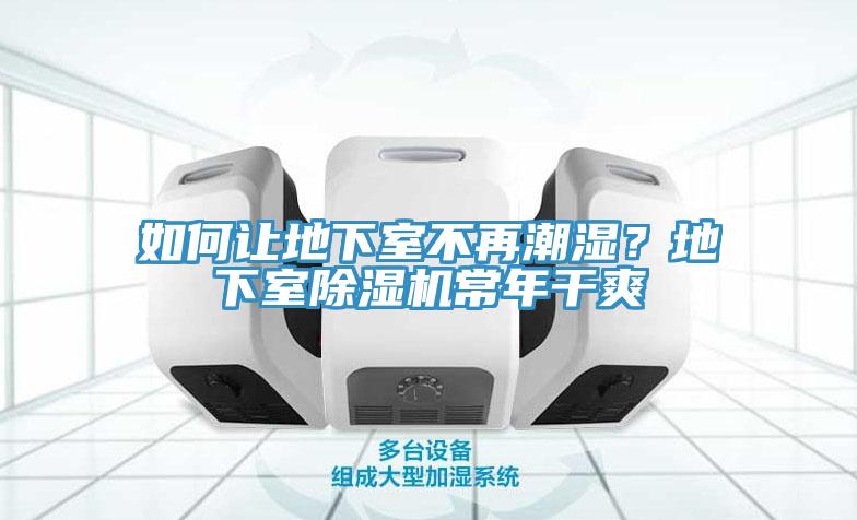 如何讓地下室不再潮濕？地下室除濕機常年干爽