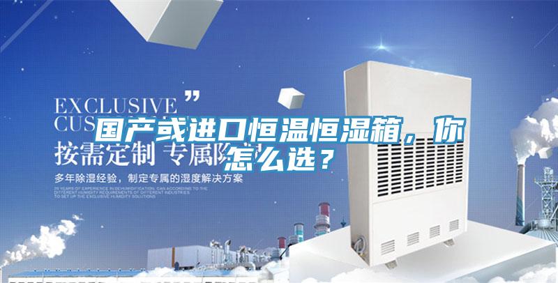 國產(chǎn)或進口恒溫恒濕箱，你怎么選？