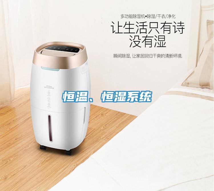 恒溫、恒濕系統(tǒng)