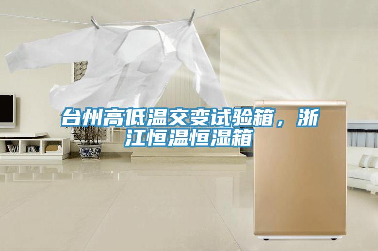 臺州高低溫交變試驗箱，浙江恒溫恒濕箱