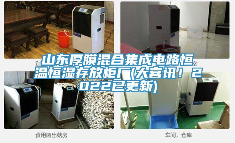 山東厚膜混合集成電路恒溫恒濕存放柜廠(大喜訊！2022已更新)