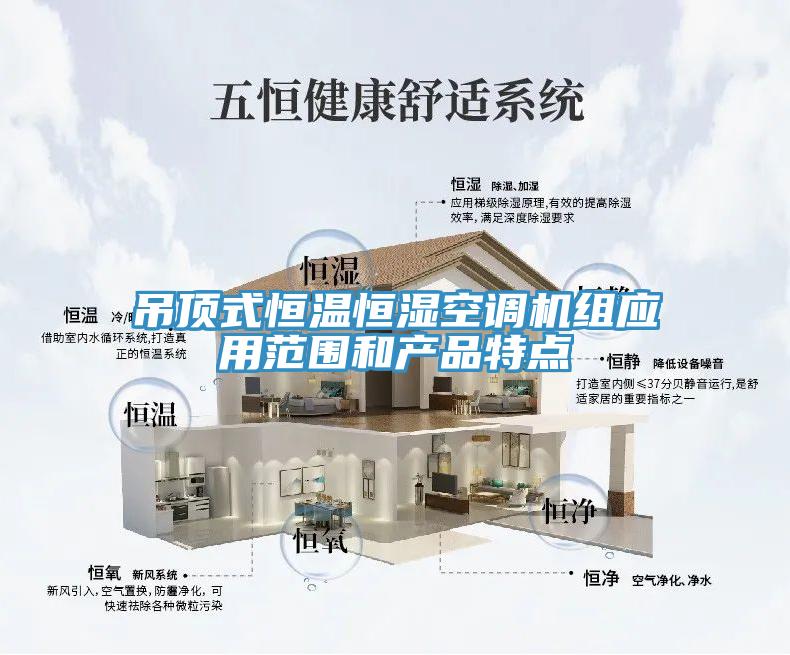 吊頂式恒溫恒濕空調(diào)機組應(yīng)用范圍和產(chǎn)品特點
