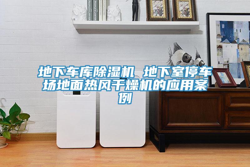 地下車庫除濕機 地下室停車場地面熱風干燥機的應(yīng)用案例