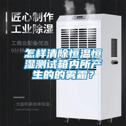 怎樣清除恒溫恒濕測試箱內(nèi)所產(chǎn)生的的霧霜？
