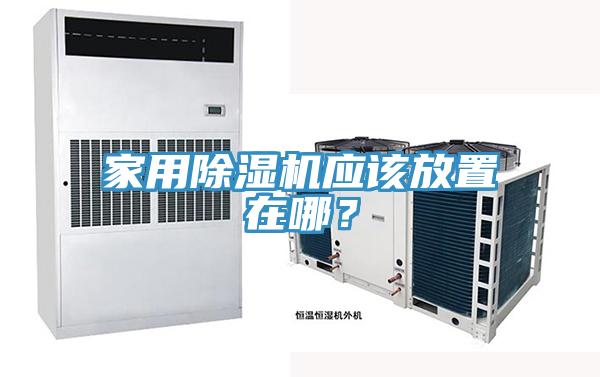 家用除濕機應該放置在哪？