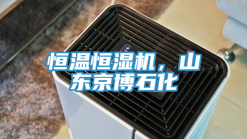 恒溫恒濕機，山東京博石化