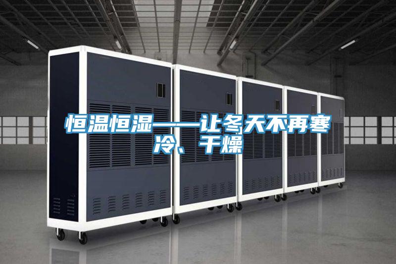 恒溫恒濕——讓冬天不再寒冷、干燥