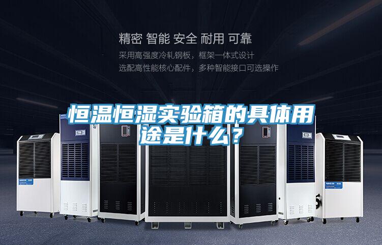 恒溫恒濕實驗箱的具體用途是什么？