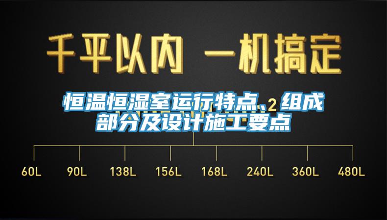恒溫恒濕室運(yùn)行特點(diǎn)、組成部分及設(shè)計(jì)施工要點(diǎn)
