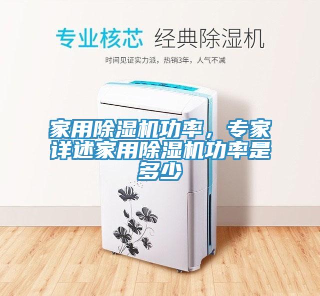 家用除濕機(jī)功率，專家詳述家用除濕機(jī)功率是多少