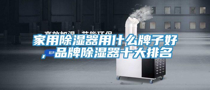 家用除濕器用什么牌子好，品牌除濕器十大排名