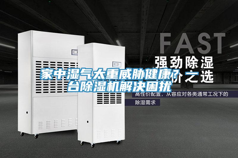 家中濕氣太重威脅健康？一臺除濕機解決困擾