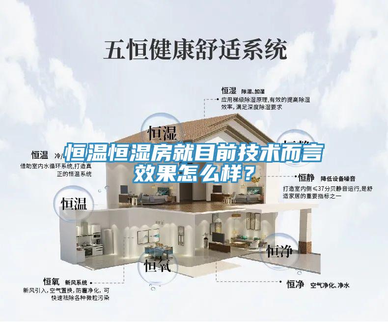 恒溫恒濕房就目前技術(shù)而言效果怎么樣？