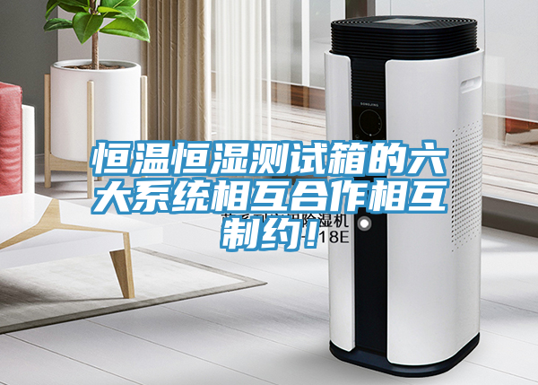 恒溫恒濕測(cè)試箱的六大系統(tǒng)相互合作相互制約！