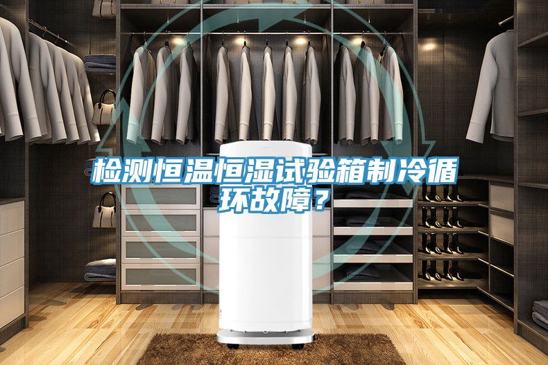 檢測(cè)恒溫恒濕試驗(yàn)箱制冷循環(huán)故障？