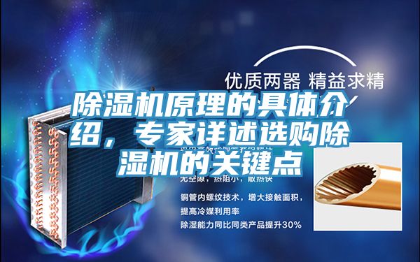 除濕機(jī)原理的具體介紹，專家詳述選購(gòu)除濕機(jī)的關(guān)鍵點(diǎn)