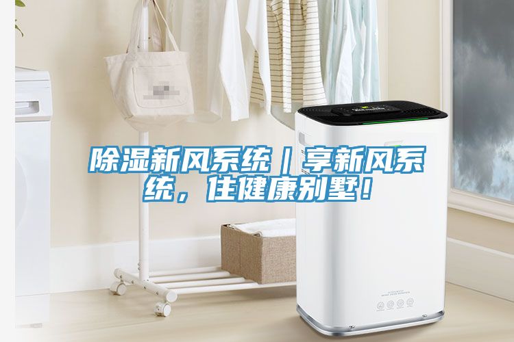 除濕新風(fēng)系統(tǒng)｜享新風(fēng)系統(tǒng)，住健康別墅！