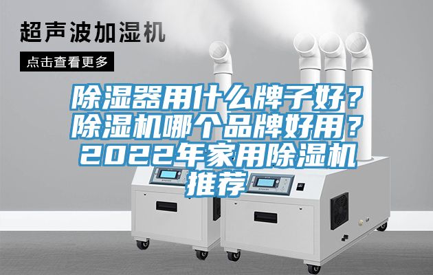 除濕器用什么牌子好？除濕機(jī)哪個(gè)品牌好用？2022年家用除濕機(jī)推薦