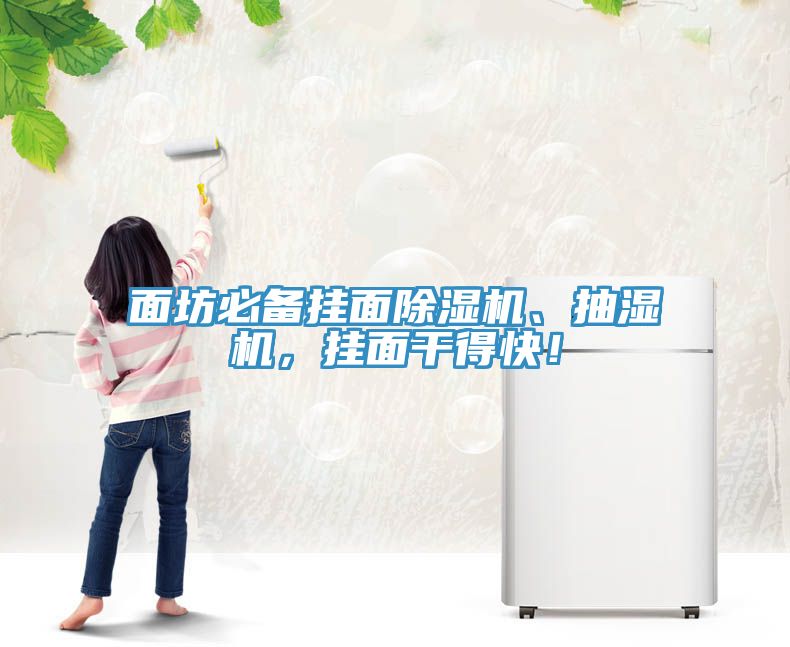 面坊必備掛面除濕機(jī)、抽濕機(jī)，掛面干得快！