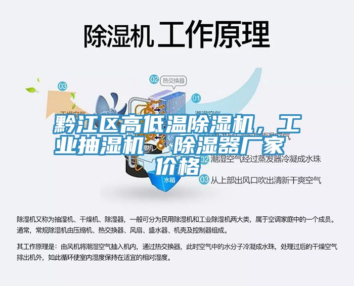 黔江區(qū)高低溫除濕機(jī)，工業(yè)抽濕機(jī)  除濕器廠家 價格
